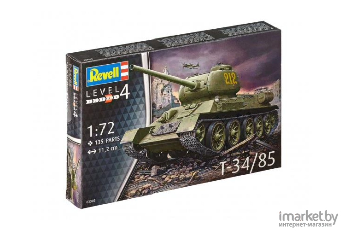 Сборная модель Revell Советский танк Т-34/85 [03302]