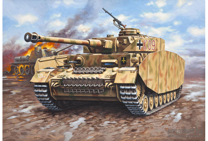 Сборная модель Revell Немецкий танк PzKpfw. IV Ausf.H [03184]