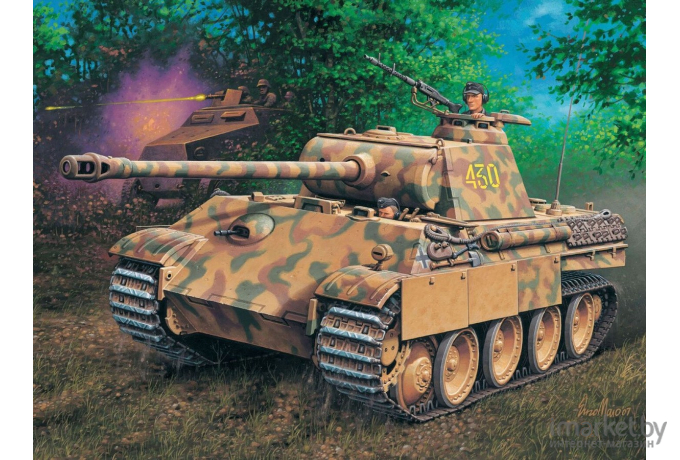 Сборная модель Revell Немецкий танк PzKpfw V Panther Ausf.G [03171]