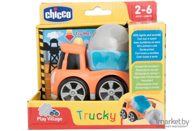 Самосвал игрушечный Chicco Строитель Trucky 340728028 [00009355000000]