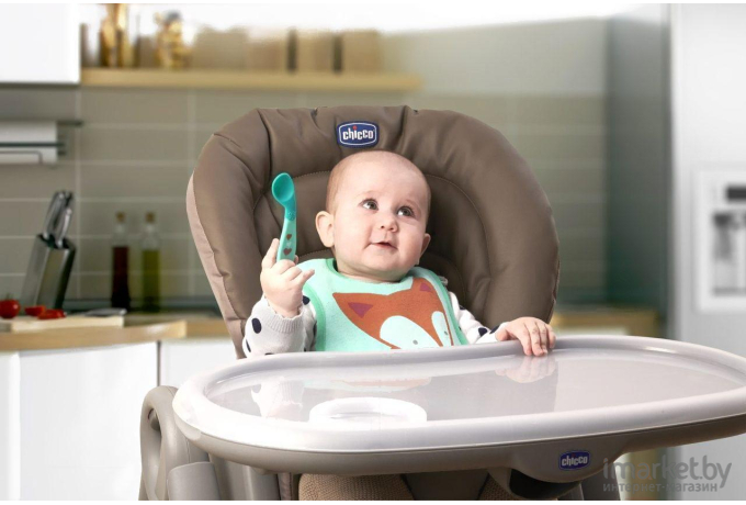 Ложка для кормления Chicco Babys First Spoon 340728293 розовый [00016100100000]