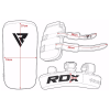 Макивара RDX APR-T1W ARM PAD CURVE