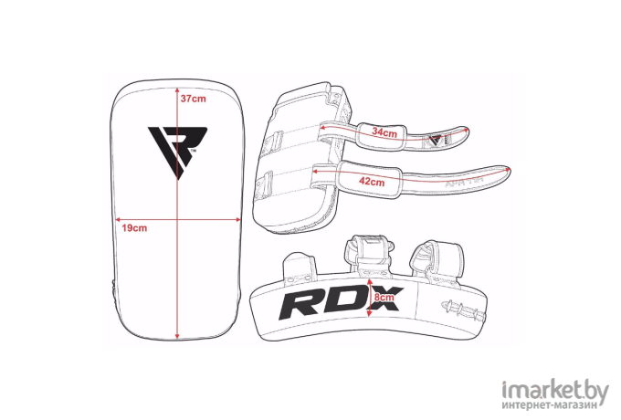 Макивара RDX APR-T1W ARM PAD CURVE