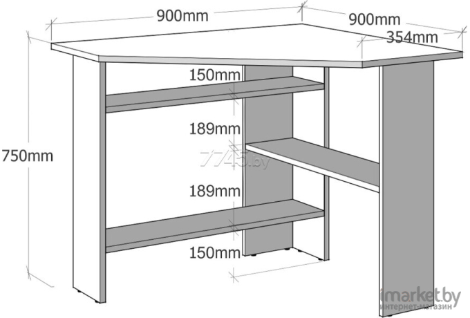 Стол Domus СП011 [dms-sp011-854]