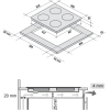 Варочная панель Krona VENTO 60 BL [КА-00001048]