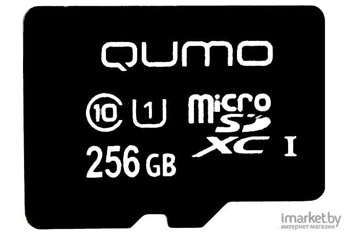 Карта памяти QUMO Micro SecureDigital 256Gb [QM256GMICSDXC10U3]