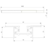 Шинопровод Elektrostandard TRLM-1-100-WH