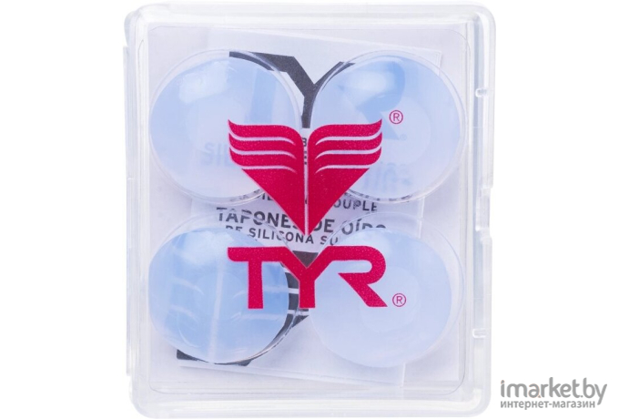 Беруши Tyr Soft Silicone Ear Plugs белый [LEP/101]