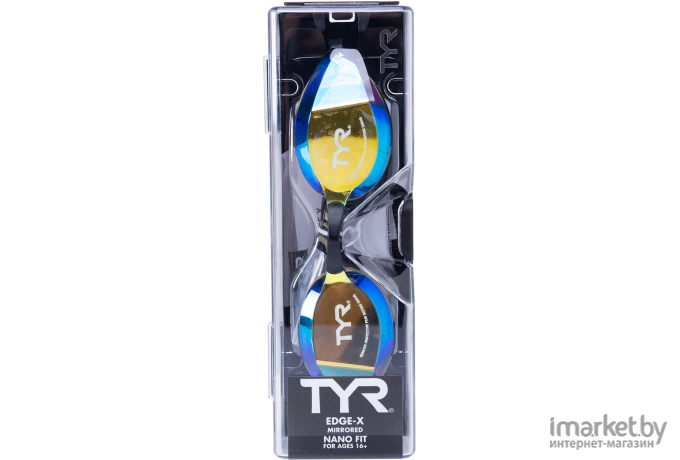 Очки для плавания Tyr Tracer-X Racing Mirrored оранжевый [LGTRXM/751]