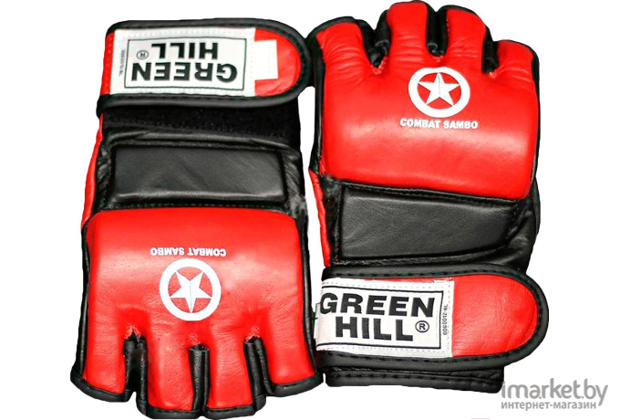 Перчатки для единоборств Green Hill MMA COMBAT SAMBO MMR-0027CS XL красный