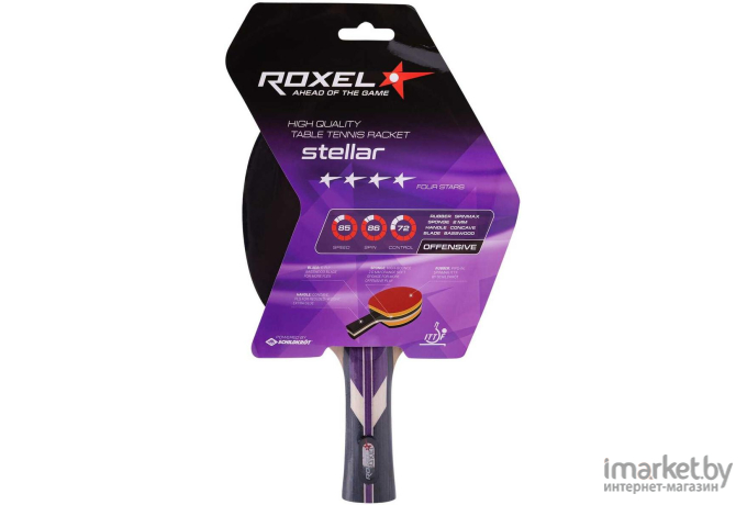 Ракетка для настольного тенниса Roxel 4 Stellar коническая