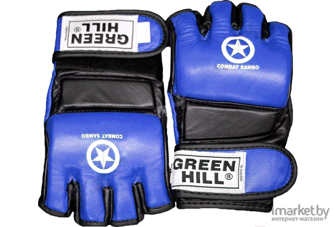 Перчатки для единоборств Green Hill COMBAT SAMBO MMR-0027CS XL синий