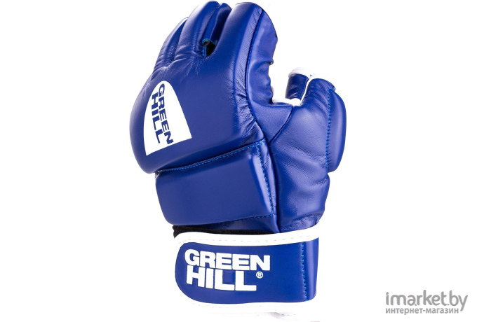 Перчатки для единоборств Green Hill COMBAT SAMBO MMR-0027CS S синий
