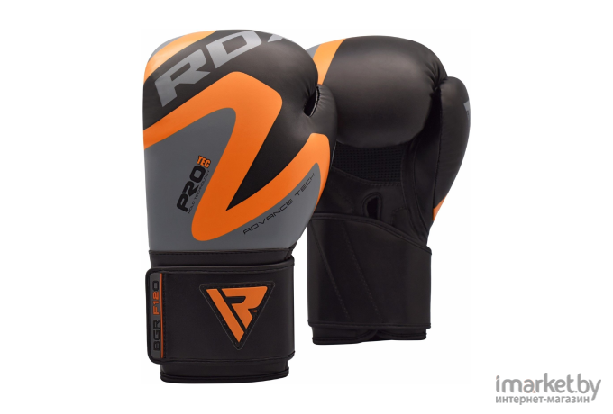 Боксерские перчатки RDX REX F12 ORANGE BGR-F12O 12 Oz