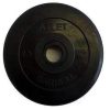 Диск для штанги MB Barbell обрезиненный d 26 мм 2,5 кг Atlet черный [2478]
