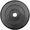 Диск для штанги ProfiGym обрезиненный d 31 мм 10,0 кг черный [432]