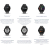 Умные часы Garmin Fenix 6 Solar серебристый/черный [010-02410-00]