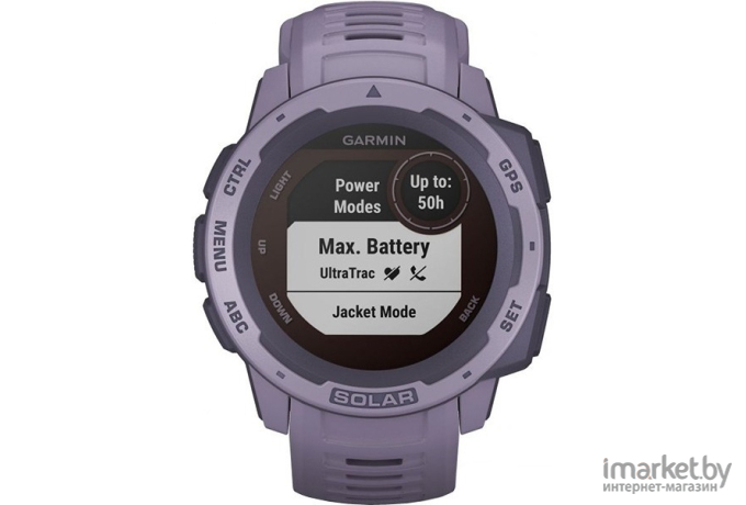 Умные часы Garmin Instinct Solar орхидея [010-02293-02]