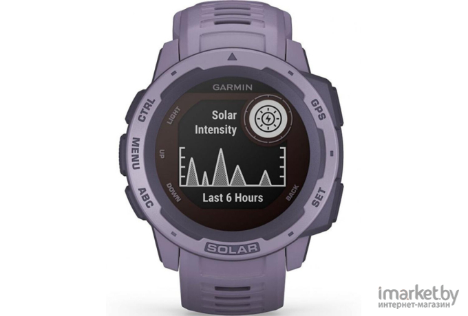 Умные часы Garmin Instinct Solar орхидея [010-02293-02]