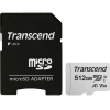 Карта памяти Transcend microSDXC 512Gb Class10  + adapter [TS512GUSD300S-A]