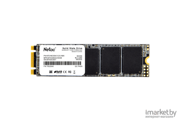 SSD диск Netac 512Gb N535N Series [NT01N535N-512G-N8X]