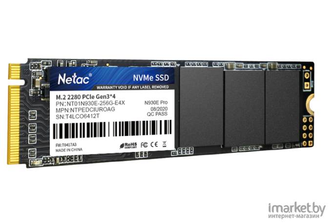 SSD диск Netac 256Gb N930E Pro Series [NT01N930E-256G-E4X]