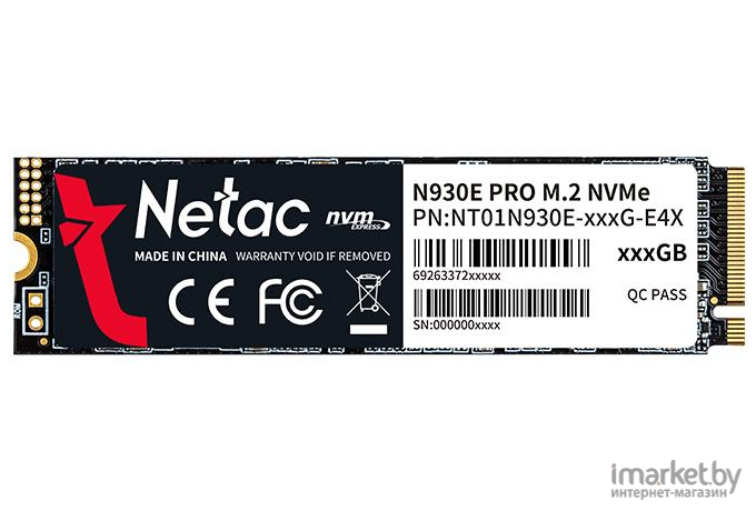 SSD диск Netac 256Gb N930E Pro Series [NT01N930E-256G-E4X]