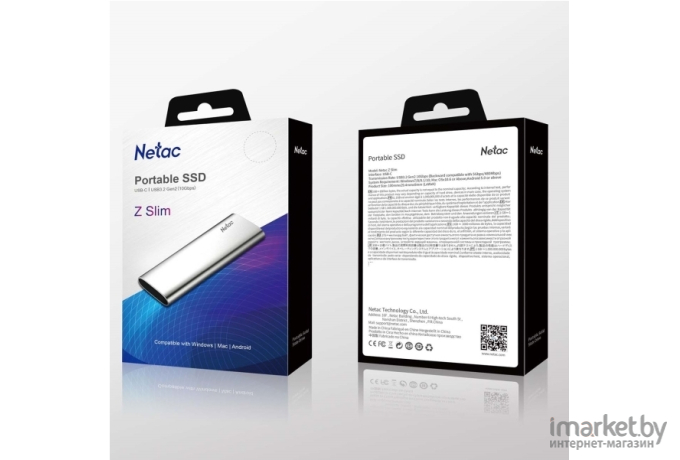 Внешний SSD Netac External 1.0Tb Z SLIM [NT01ZSLIM-001T-32SL]