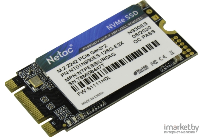 SSD диск Netac 2242 512Gb N930ES [NT01N930ES-512G-E2X]