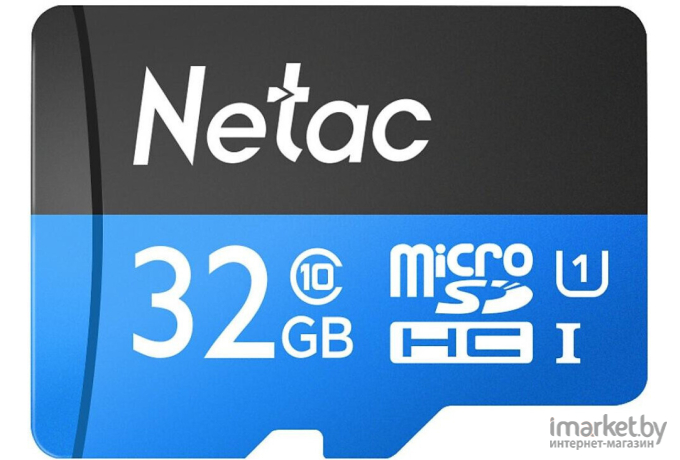 Карта памяти Netac microSDHC 32GB P500 [NT02P500STN-032G-S]