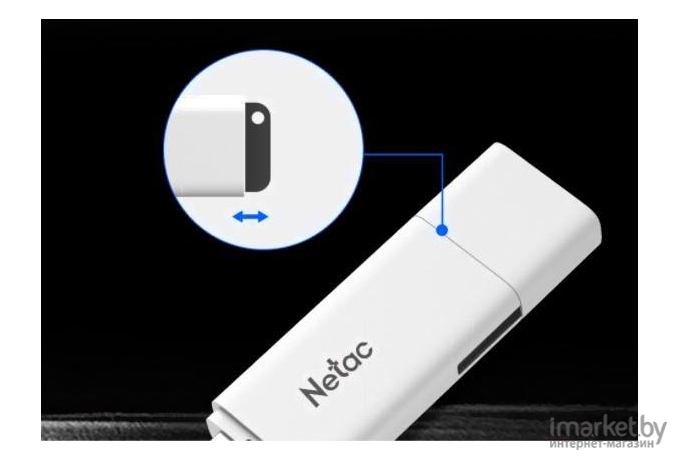 Usb flash Netac U185 32Gb [NT03U185N-032G-20WH]