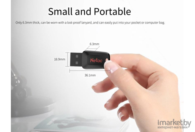 Usb flash Netac U197 8Gb [NT03U197N-008G-20BK]