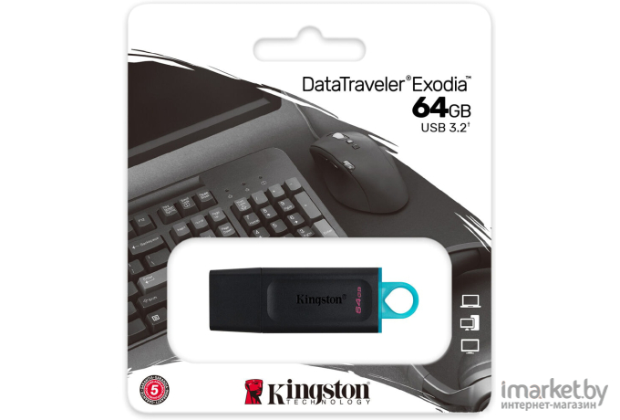 USB Flash Kingston DataTraveler Exodia 64GB (DTX/64GB)