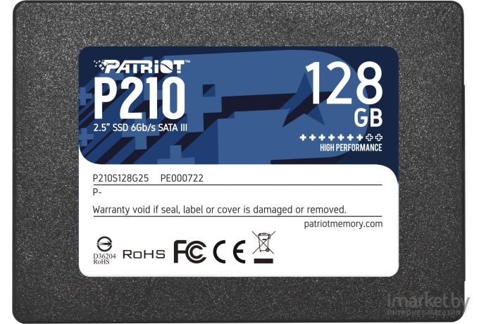 SSD диск Patriot 128GB P210 [P210S128G25]