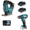 Дрель-шуруповерт Makita DF 333 DWYE + лобзик JV 101 D [CLX237]