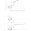 Смеситель Deante Joko BOJ 050M