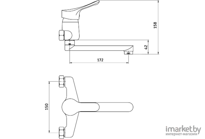 Смеситель Deante Joko BOJ 050M