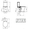 Унитаз Ideal Standard E005401 + E036601