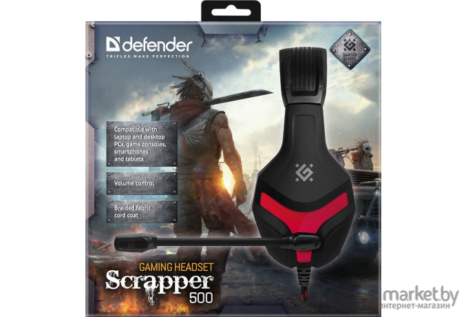 Наушники Defender Scrapper 500 [64500]