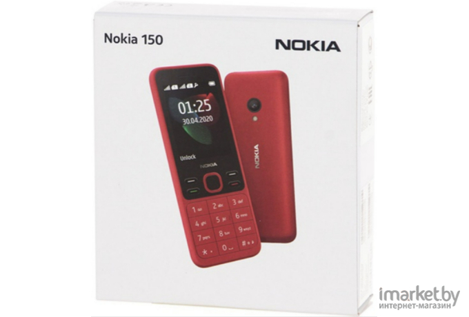 Мобильный телефон Nokia 150 DS 2020 TA-1235 Red [16GMNR01A02]