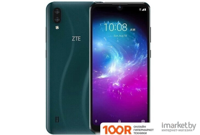 Мобильный телефон ZTE Blade A5 2020 2Gb+32Gb аквамарин