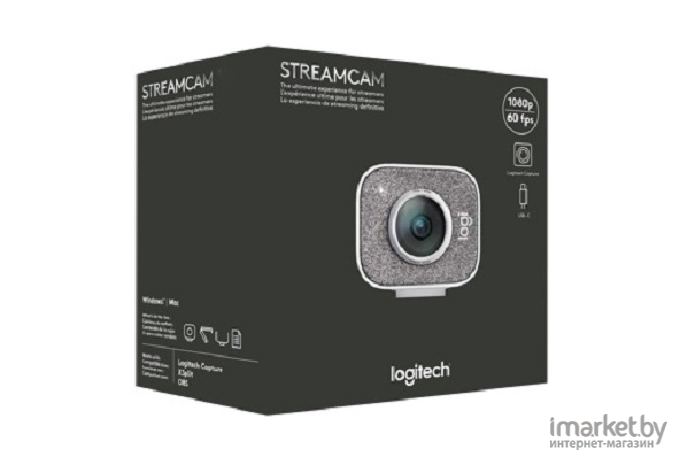 Web-камера Logitech StreamCam Grafhite [960-001281]