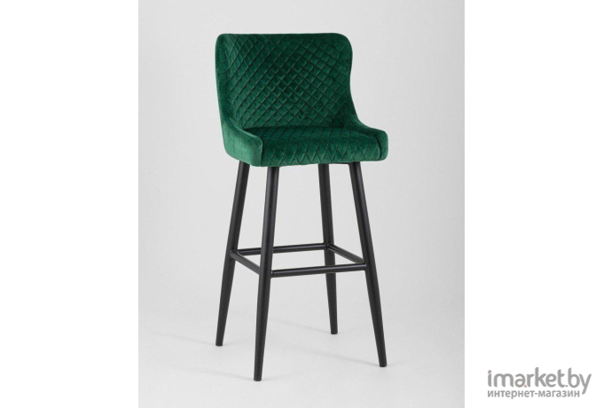 Барный стул Stool Group Ститч велюр изумрудный [MC15CT VELVET HLR-56 DUAL]