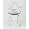 Стул Stool Group Bertoia хромированный/с черной подушкой [BTY-18-P6 CH/BL]