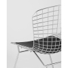 Стул Stool Group Bertoia хромированный/с черной подушкой [BTY-18-P6 CH/BL]