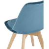 Стул Stool Group FRANKFURT велюр синий [Y863 velvet dark blue]