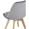 Стул Stool Group FRANKFURT велюр серый [Y863 velvet grey]