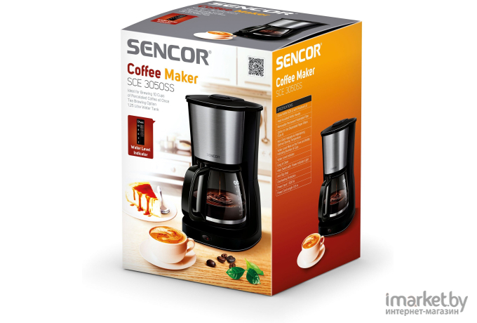 Кофеварка Sencor SCE 3050SS