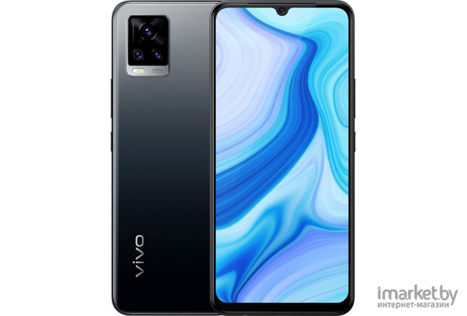 Мобильный телефон Vivo V20 128GB Midnight Jazz [5656136]