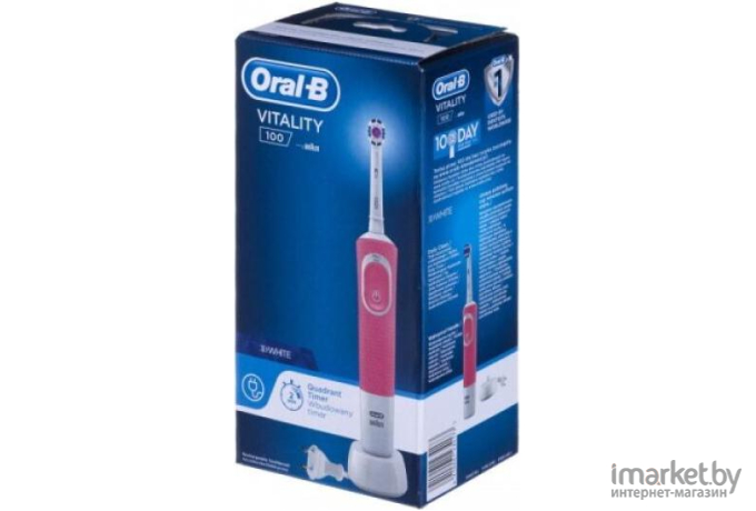 Электрическая зубная щетка Braun Vitality Pro 3D D100.413.1 Pink